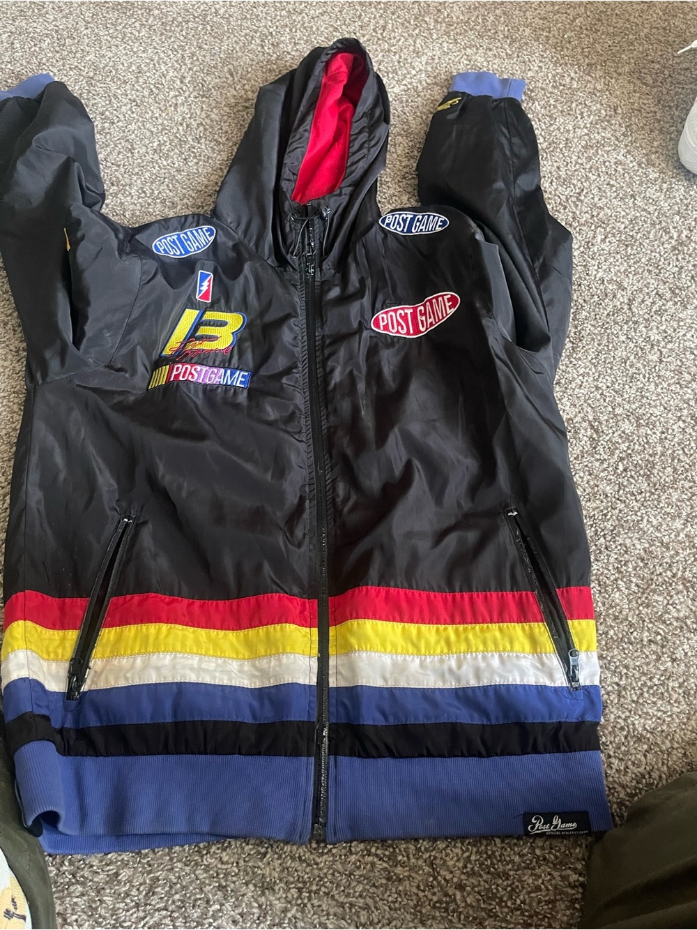Men’s post game jacket size large